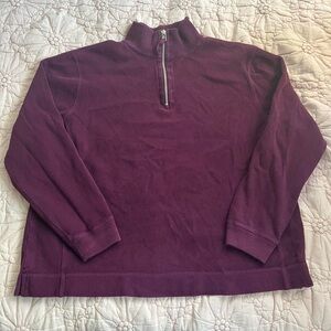 Eddie Bauer Purple Quarter Zip